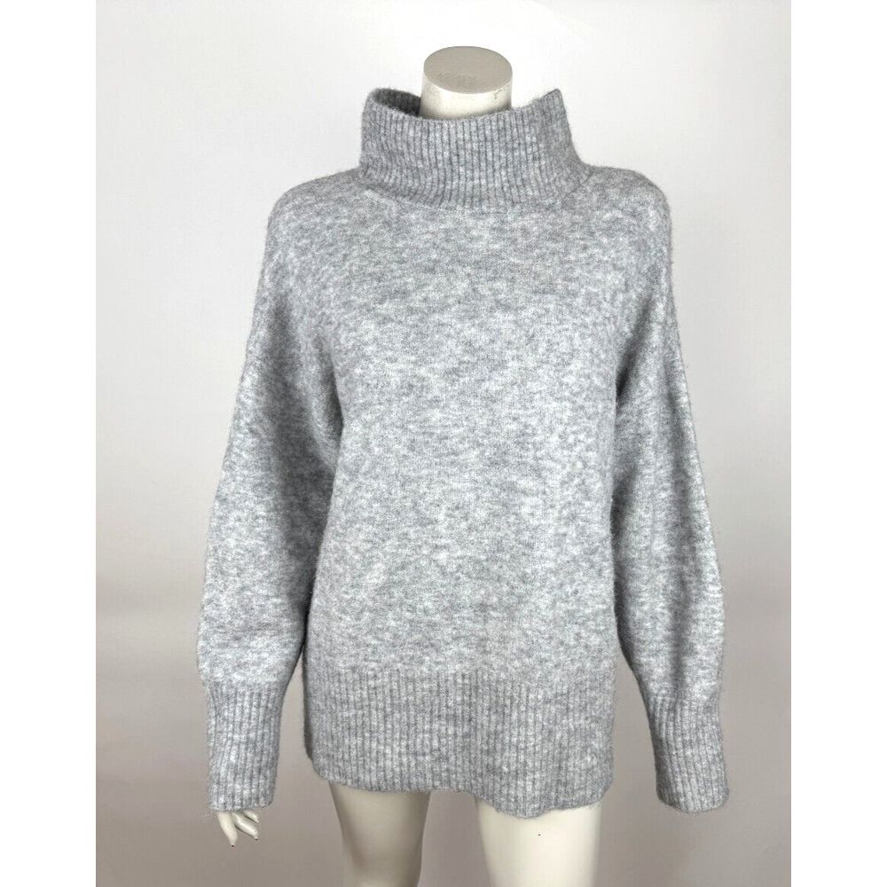 Banana Republic Atiena Alpaca-Blend Sweater Women L EUC Long Sleeve Pullover
